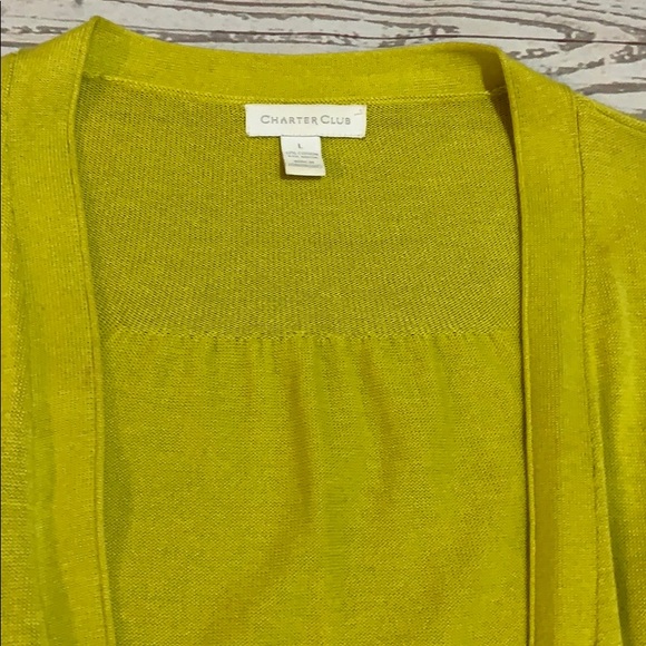 Women’s charter club cardigan size large - Picture 2 of 5